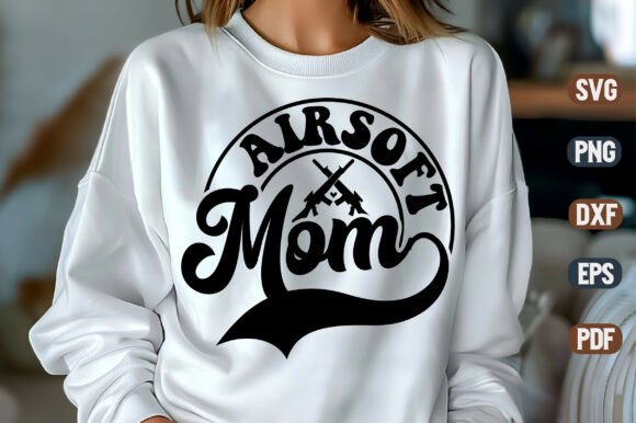 Airsoft Mom SVG: Graphics for Crafts & Branding