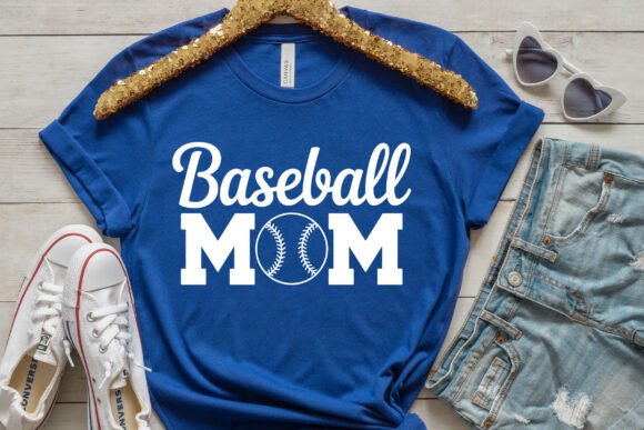 Baseball Mom SVG: Graphics for Crafts & Brands