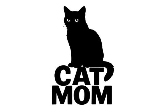 Cat Mom SVG: Fresh Graphics for Crafts