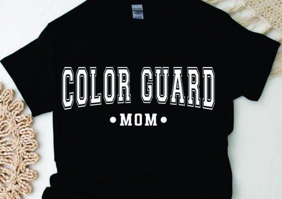 Color Guard SVG & Mom PNG: Graphics for Crafts