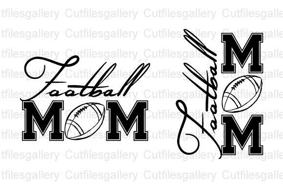 Football Mom SVG: Graphics for Crafts & Brands