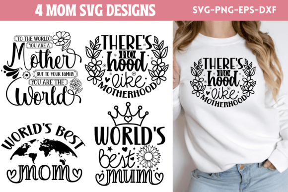 Mom SVG Bundle: Premium Graphics for Crafts & Brands