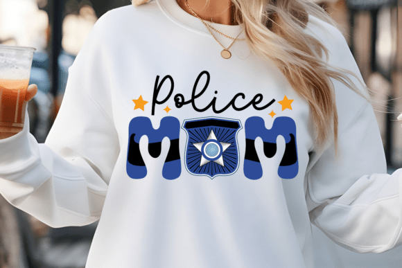 Reviewing Police Mom SVG for Real Embroidery Projects