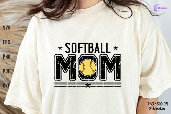 Softball Mom SVG: Pro Graphics for Crafts